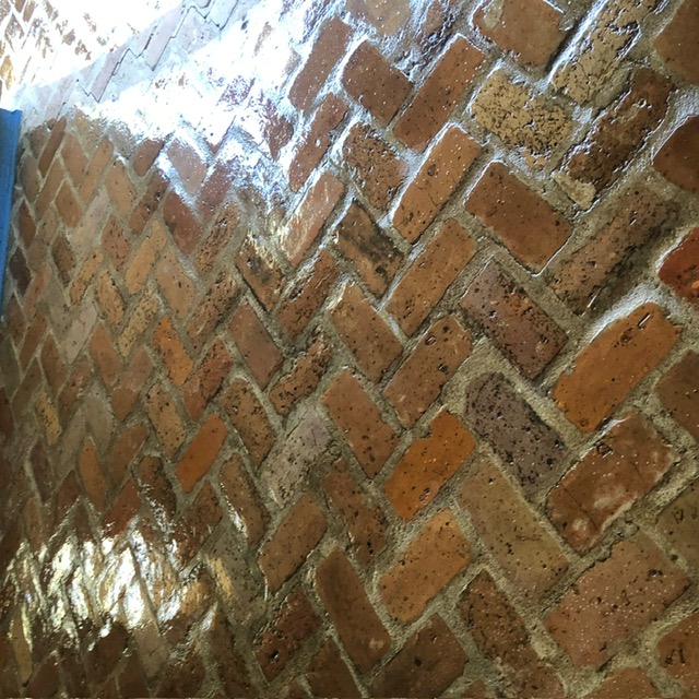 Herringbone Brick Detail