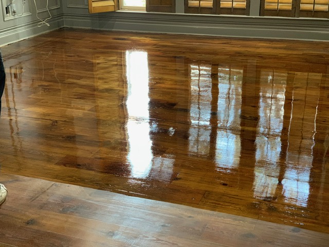 Refined Hardwood Finish